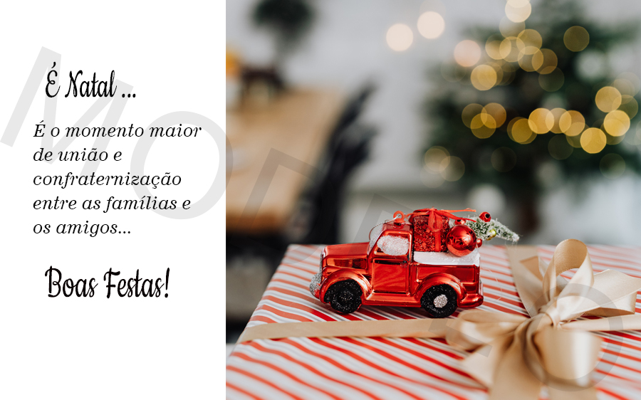 É Natal ...

É o momento maior de união e confraternização entre as famílias e os amigos...

Boas Festas!
