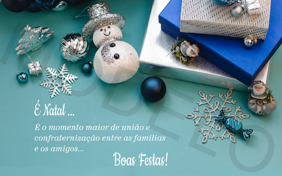 É Natal ...

É o momento maior de união e confraternização entre as famílias e os amigos...

Boas Festas!
